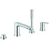 GROHE Eurostyle Cosmopolitan 4-gats badrandcombinatie Chroom