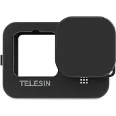 Telesin Beschermhoes siliconen met lensdop GoPro 13 - zwart