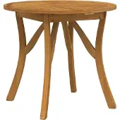 Syfax Tuintafel Ø 85 cm massief acaciahout