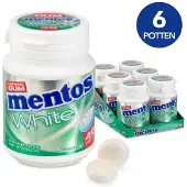Mentos White Green Mint 6 x 40 stuks