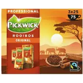 Pickwick Rooibos Thee 25 Stuks à 1.5 g