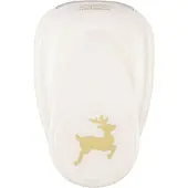 Vaessen creative Pons - Figuurpons - Rendier - 3,5 x 4,5 cm