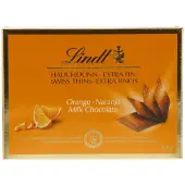 Lindt Swiss Thins melkchocolade Orange-Naranja 125g
