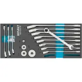 Hazet 163-515/16 163-Satz Ring-steeksleutelset 16-delig 8 - 19 mm