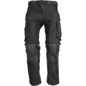 Acerbis Rally Pro, stoffen broek ,zwart/rood ,34
