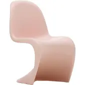 Vitra Panton Junior Stoel Pale Rose - Kinderstoelen Polyurethaanschuim Light Pink - 21019615
