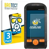 BROTECT Screenprotector 3 Stuks voor Satmap Active 20 Beschermglas transparant