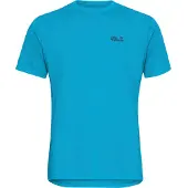 Jack Wolfskin T-Shirt Men Vonnan Graphic Outdoor Empire Blue-M