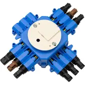 ABB Aansluitdoos CHP60 WAGO 1-In 6-Uit Met Schakelaar - 1SPA007182F2536