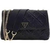 GUESS Schoudertas 'ADELASIA CNVRTBLE XBODY FLAP' zwart