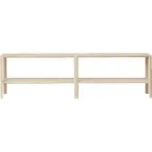 Form & Refine Leaf plankrek 2 planken 57x200 cm Wit eiken