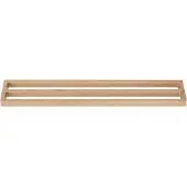 Andersen Furniture Andersen handdoekstang dubbel 73,5 cm Lacquered oak