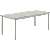 Muuto Linear Steel tafel 200x75 cm Grey