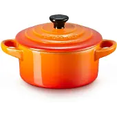 Le Creuset minibraadpan 10 cm Oranjerood