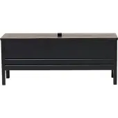 Form & Refine A Line Opbergbank 111 Cm Zwart - Bankjes Eiken Black Oak - 2136