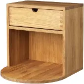 FDB Møbler B99 Radius wandkastje Oak nature oiled