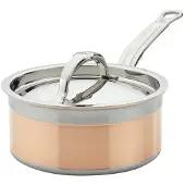 Hestan Bond Steelpan Koper 16 Cm - Steelpannen Roestvrijstaal Copper - 31593