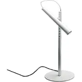 Foscarini Design tafellamp Magneto, wit / opaal, Woon-/ Eetkamer, metaal, Design, tafellamp