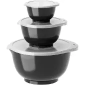 Mepal Margrethe kommenset 3-pack Zwart
