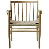 FDB Møbler J81 Fauteuil Gelakt - Stoelen Eiken Lacquered Oak - J81S30011302