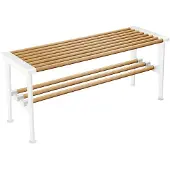 Essem Design Nostalgi bank 100 cm Eik-wit