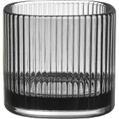 Orrefors Magica Kaarshouder Super Circle 70 Mm Grijs - Kandelaars Glas Grey - 6541018