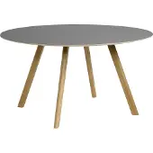 HAY Tafel CPH25 Water-Based Lacquered Oak Frame Grey 140 x H74 cm