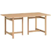 MOEBE rectangular dining dable eettafel 160x90 cm Eikenhout