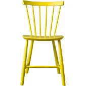 FDB Møbler J46 Stoel Geel - Stoelen Beuken Yellow - J46S311112
