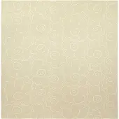 Marimekko Piirto Unikko Sprei 260x260 Cm Gebroken Wit - Bedspreien Katoen Offwhite - 073897-100
