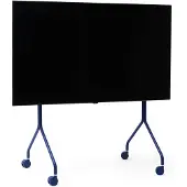 Pedestal Moon Rollin' Tv Stand - TV-meubels en mediabanken Staal Ultra Marine - 010 015 006