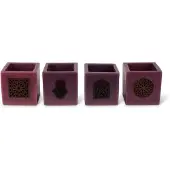 Safaary Marokkaanse kaars Ø 12 x 12cm-rond patroon