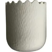 DBKD Flowery wandpot 24 cm Creme