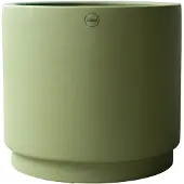 DBKD Solid Pot 24 Cm Groen - Bloempotten Keramiek Green - 20160001GR