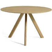 HAY Cph 20 2.0 Tafel Ø120 Cm Gelakt Op Waterbasis - Eettafels & bartafels Eiken Oak - AE815-A530-AR05