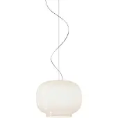 Foscarini Chouchin Bianco 1 Hanglamp - Hanglampen Mondgeblazen Glas White - FN210071E_11