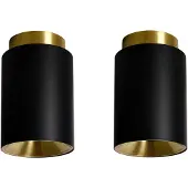 DCW éditions Tobo Plafondlamp Duo Pack C85 | Duo Black | Black