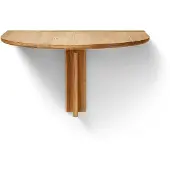 Form & Refine Trefoil wandgemonteerde tafel Eikenhout