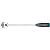 Hazet HiPer fijnvertande omschakelratel · lang 916HPL · 1/2 inch (12,5 mm) vierkant massief · Lengte: 415 mm
