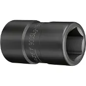 Hazet Dopsleutel FORD wielschroefverbinding 900SLG-18X20 · 1/2 inch (12,5 mm) vierkant hol · Buiten-zeskant-tractieprofiel · SW 18 x 20 mm