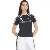 Adidas Originals Adilenium Season 4 Teamgeist Slim T-shirt Size: L | Sports Tops Outlet | Dames | Zwart