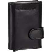 The Chesterfield Brand kaarthoes Mannheim Cardholder Black zwart