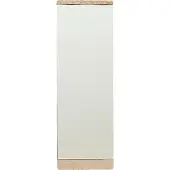 Form & Refine Rim Wandspiegel 35x105 Cm Wit Geolied Eiken - Wandspiegels Spiegelglas White Oak - 2411
