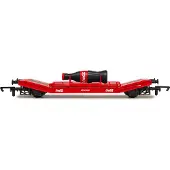 Hornby Lowmac met coca-cola fles 1:76