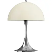 Louis Poulsen Panthella 250 Draagbare Lamp Chrome opal beige