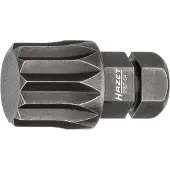 Hazet Bit 2597-04 · 5/16 inch (8 mm) zeskant massief · Binnenveeltandprofiel XZN · SW M12