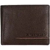 Tom Tailor portemonnee Devon Horizontal Wallet Brown donkerbruin
