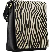 JOST Bags Leren schoudertas Furry Zebra Shoulder Bag Zebra veelkleurig