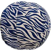 By On Anima kussen Ø35 cm Zebra-blauw