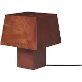 Ferm Living Burl tafellamp 33 cm Dark stained burl
